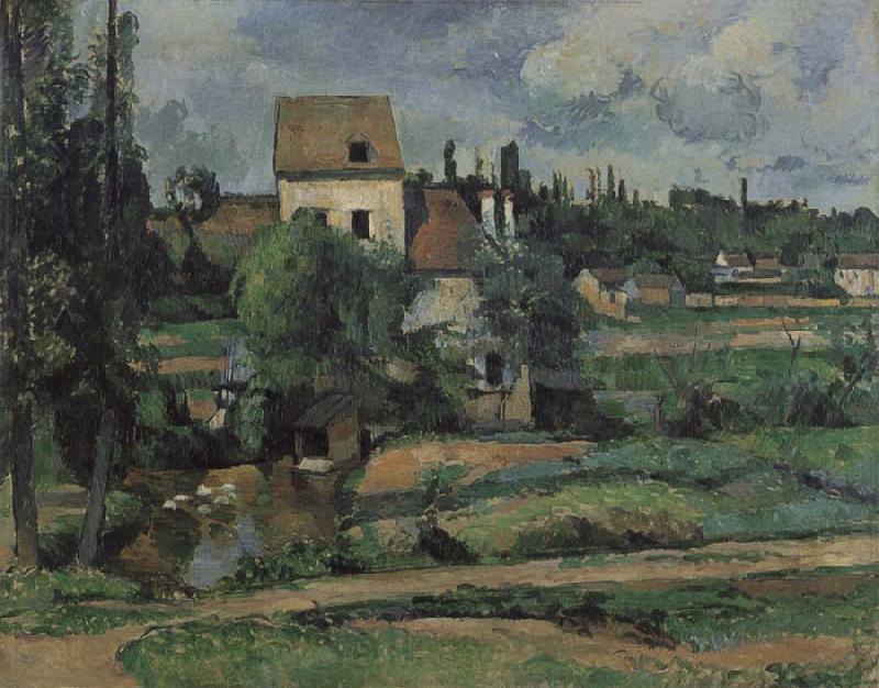 Paul Cezanne Mill on the Couleuvre at Pontoise Spain oil painting art